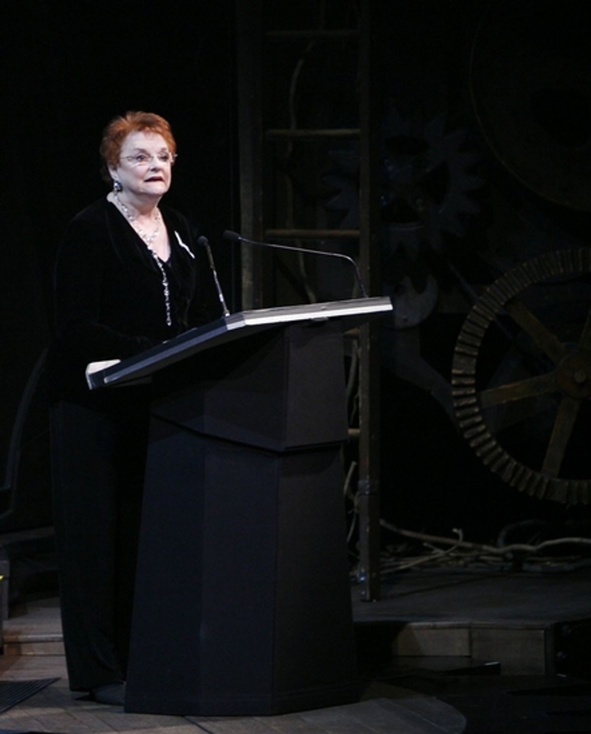 Carole Shelley at DEFYING INEQUALITY Performance