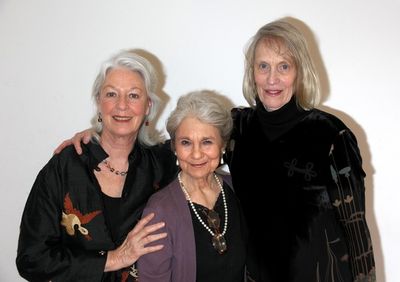 Jane Alexander, Lynn Cohen and Tina Howe

 Photo