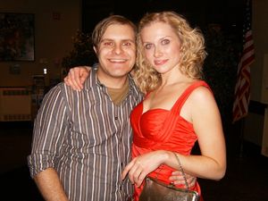 Jason Wroblewski and Kate Bergeron Photo