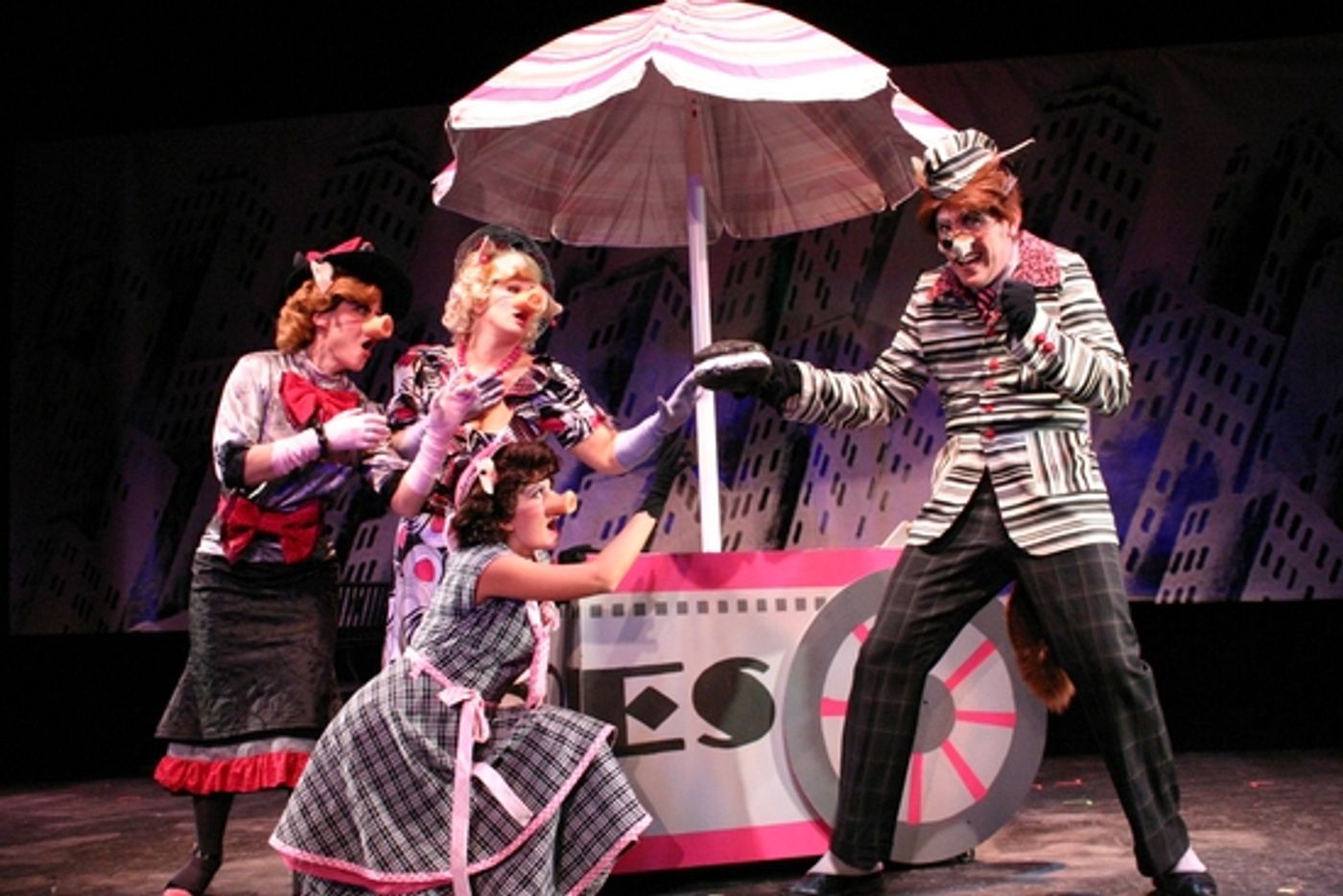 Photo Flash: THE THREE LITTLE PIGS At Downtown Cabaret  Image