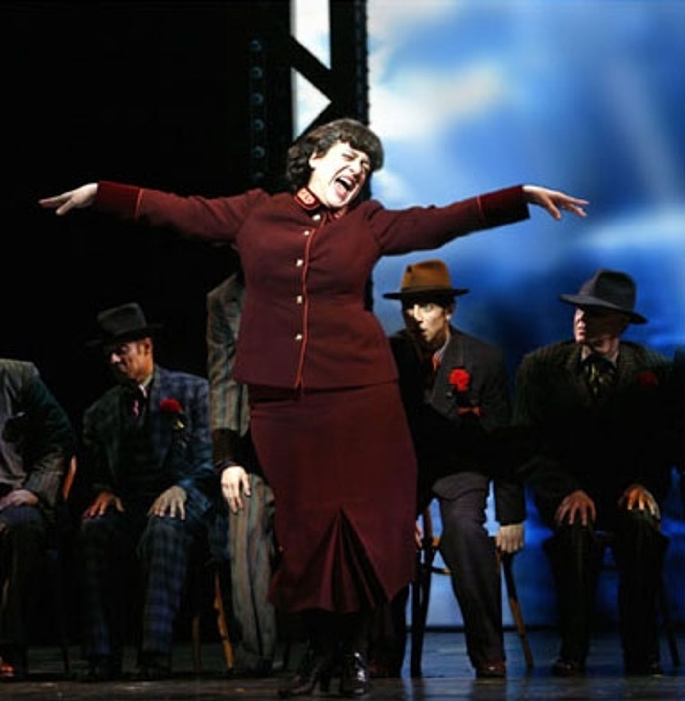 Photo Flash: Guys & Dolls in Previews; Opens at Nederlander Theatre on Broadway Sunday Night, March 1 Photo Flash: Guys & Dolls in Previews; Opens at Nederlander Theatre on Broadway Sunday Night, March 1 Image