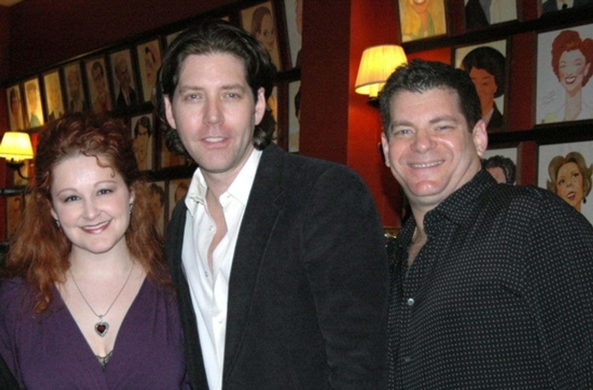 Rebecca Robbins, James Barbour and Jeremy Roberts at 