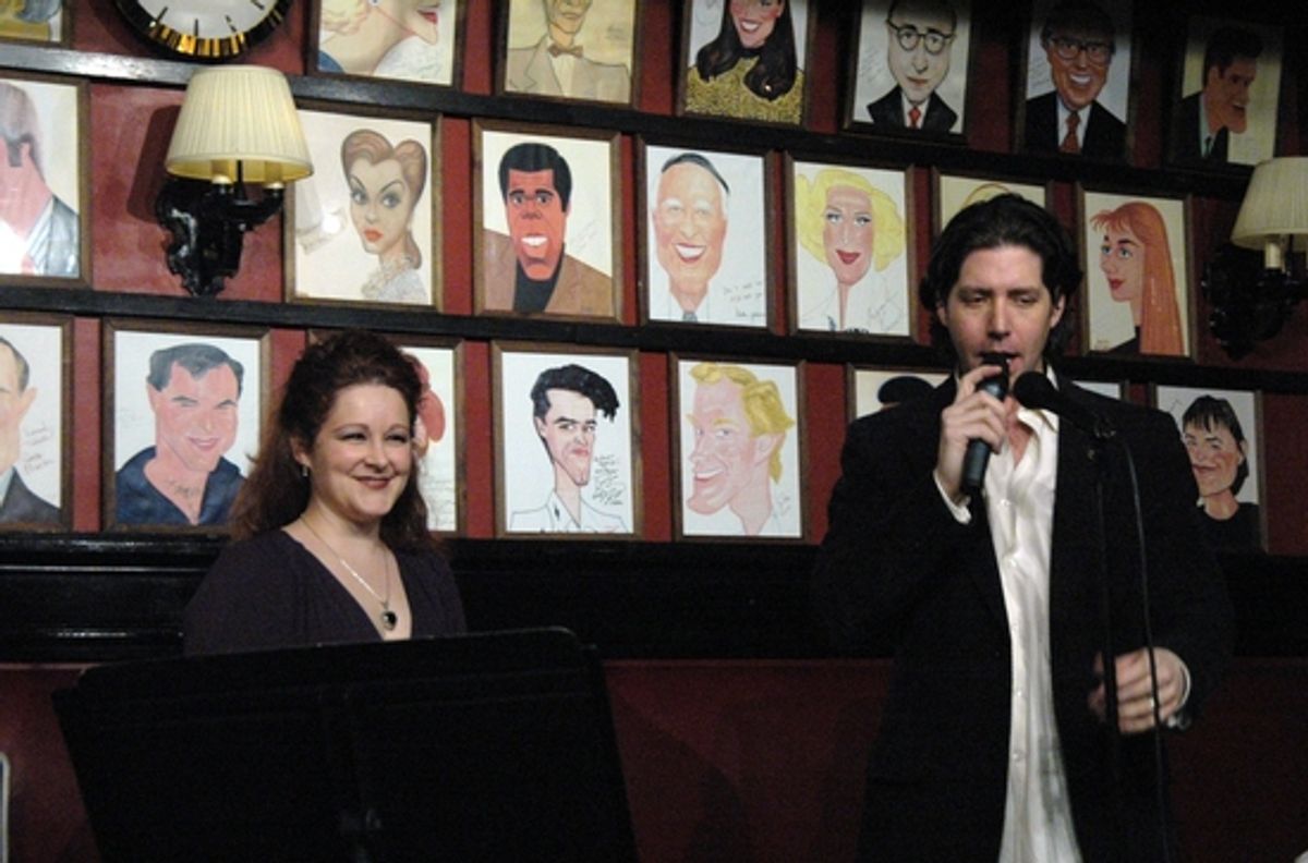 Rebecca Robbins abd James Barbour at 