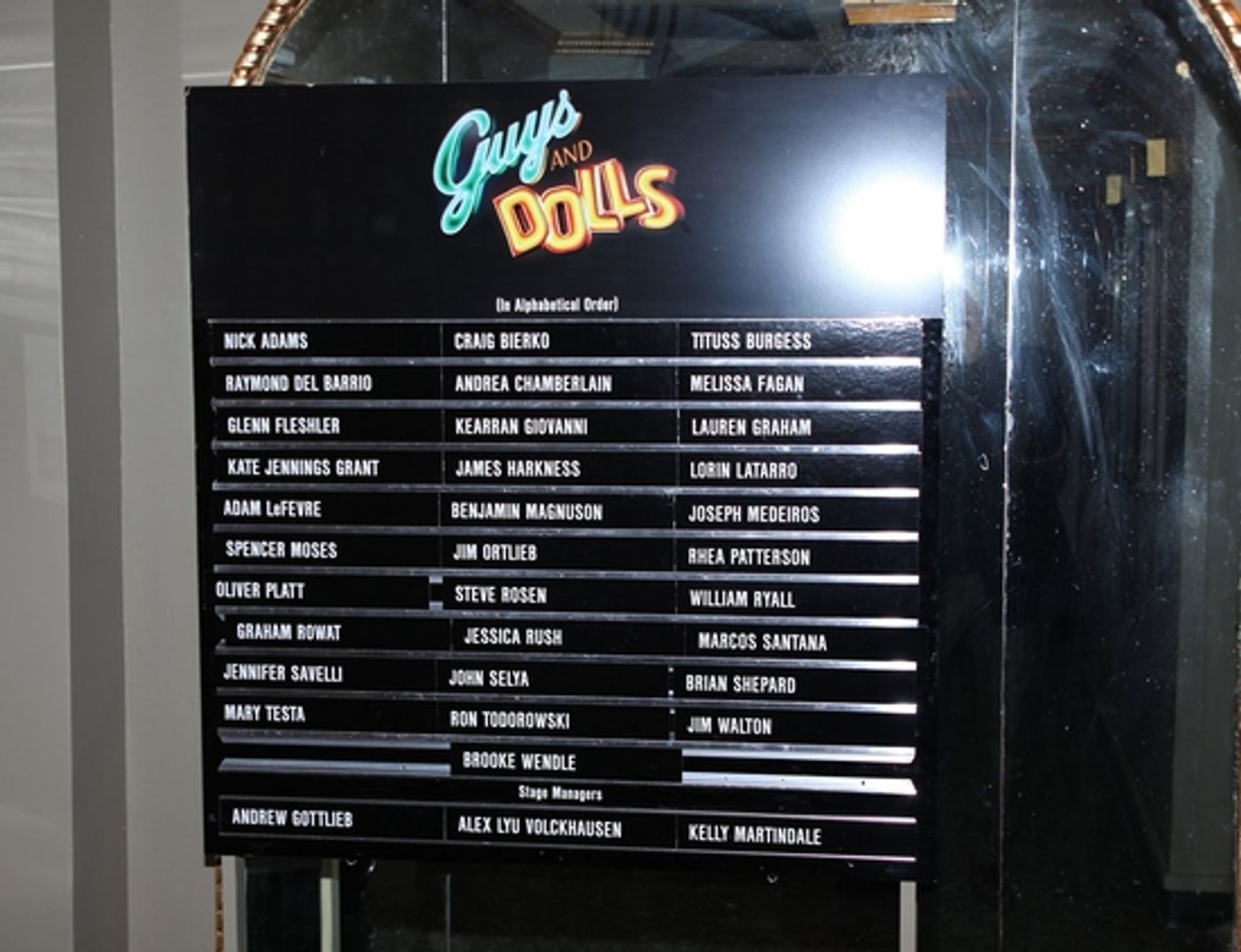Photo Coverage: GUYS & DOLLS Opening Night Curtain Call!  Image