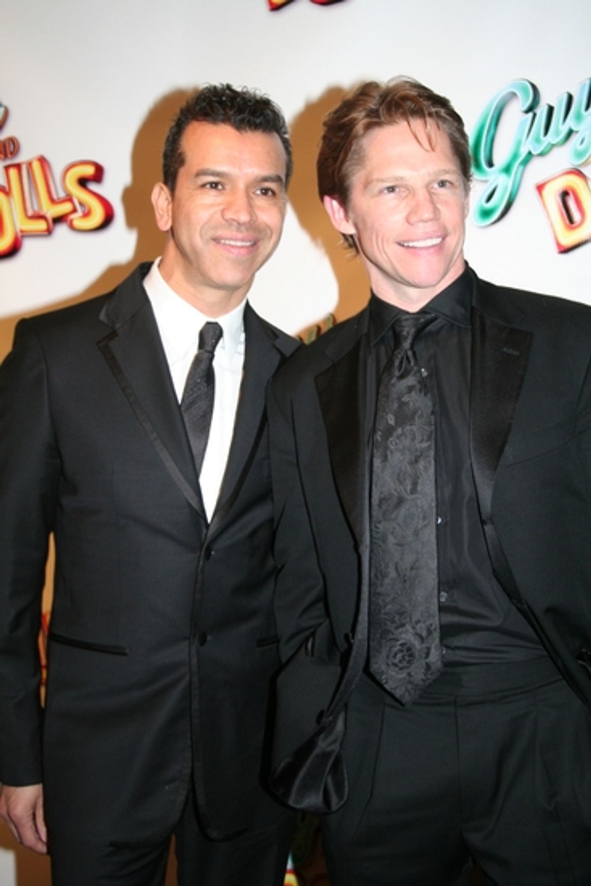 Choreographer Sergio Trujillo and Jack Noseworthy at 