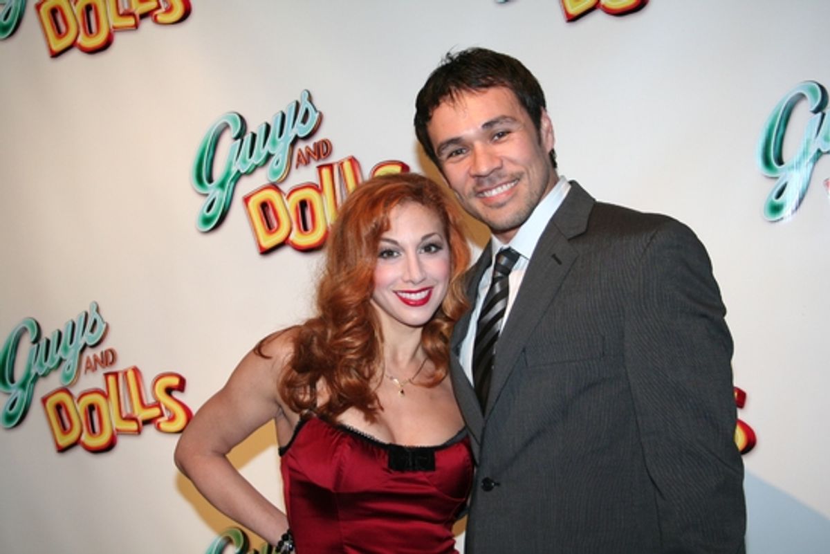 Lorin Latarro and Michael Balderrama at 