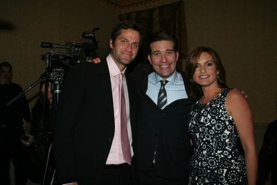 Peter Hermann, Craig Bierko and Mariska Hargitey Photo