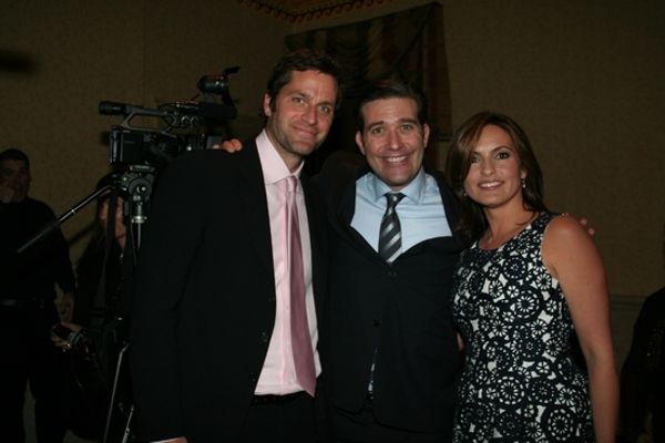 Peter Hermann, Craig Bierko and Mariska Hargitey Photo