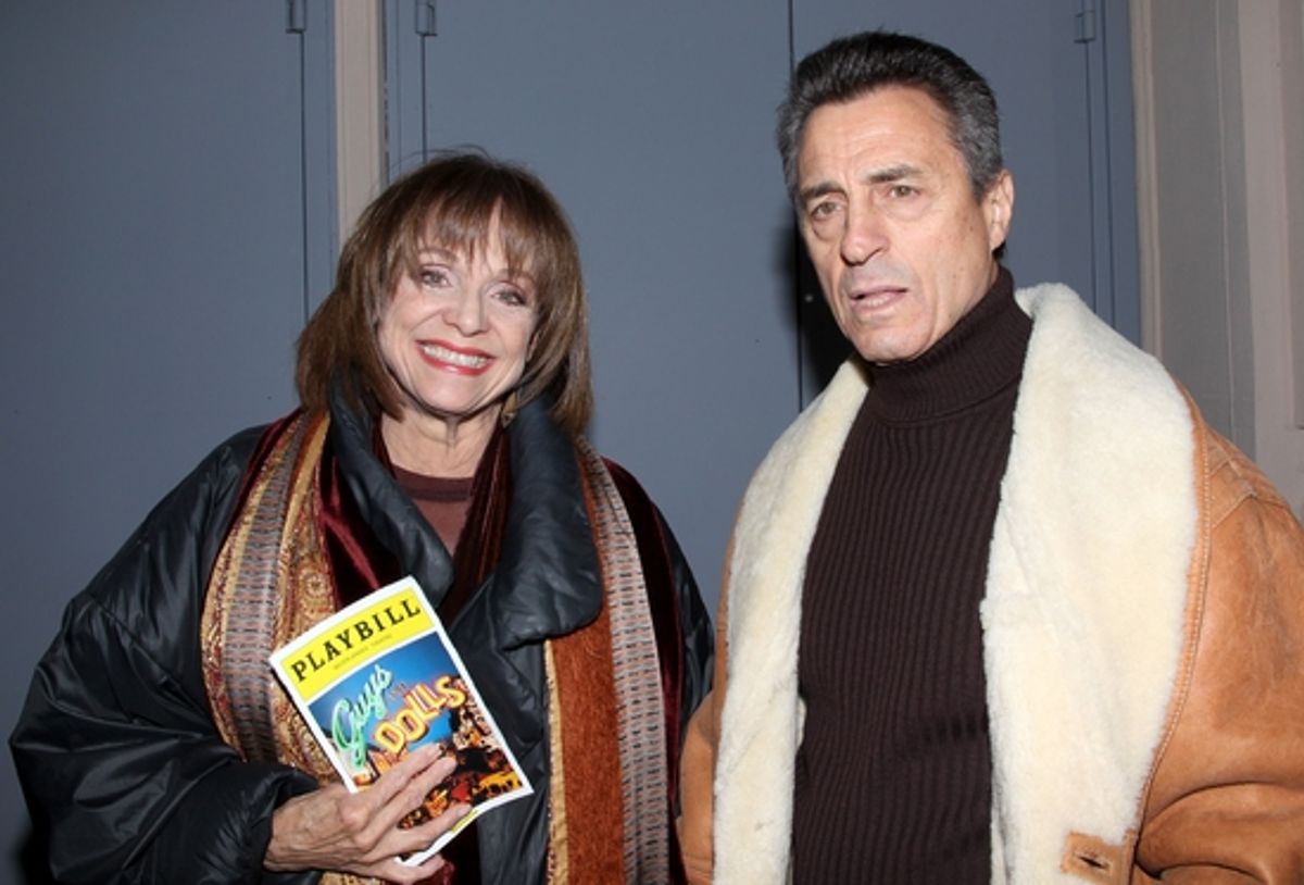 Valerie Harper with husband Tony at 