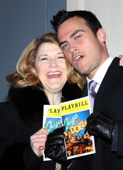 Victoria Clark and Cheyenne Jackson Photo