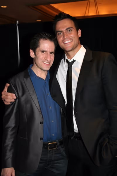 Seth Rudetsky and Cheyenne Jackson Photo