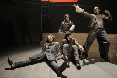 Andy Grotelueschen, Kelley Curran, Samuel Taylor, and Chris Thorn Photo