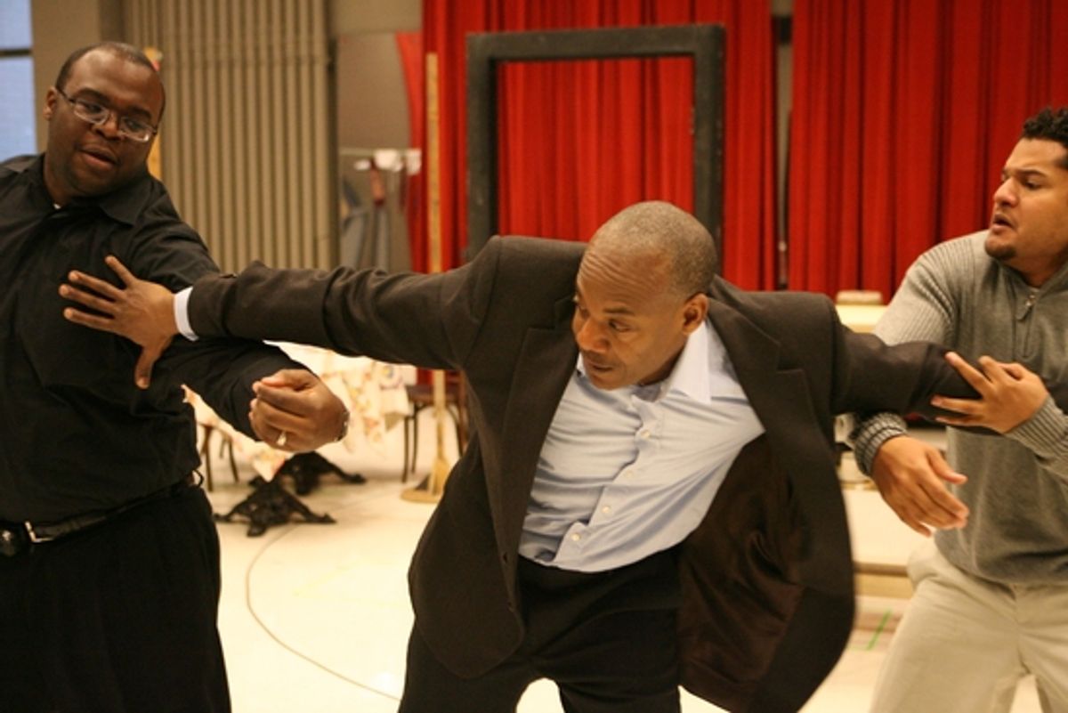 Tory O. Davis, John Earl Jelks and Brandon J. Dirden at 