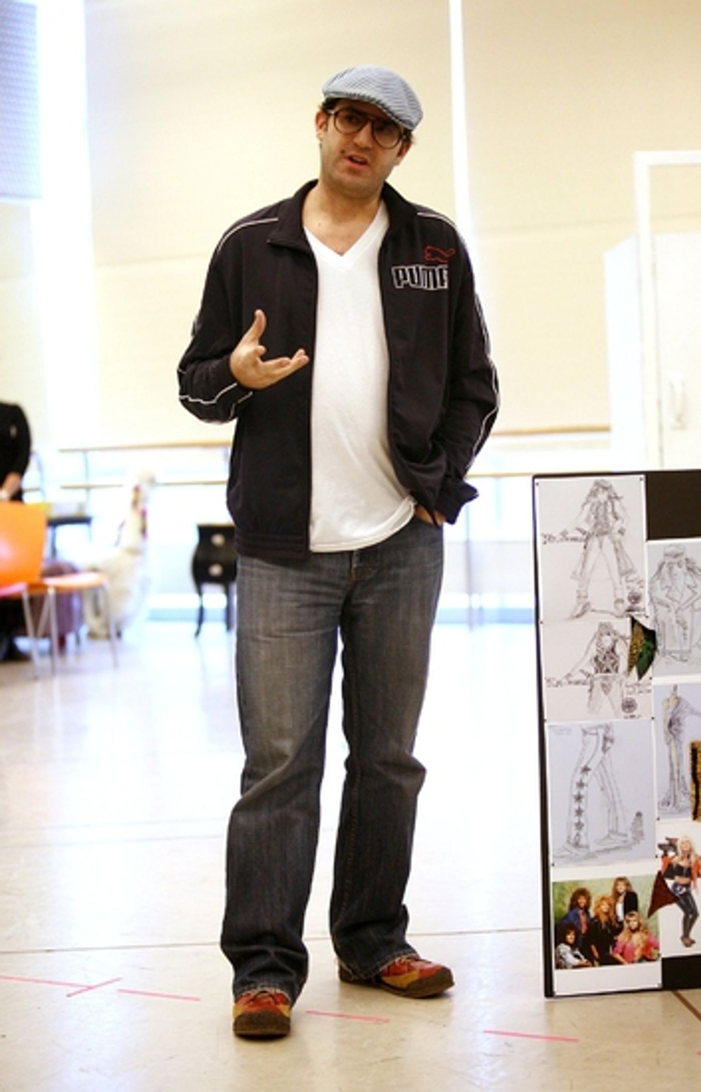 Photo Coverage: 'ROCK OF AGES' First Day of Rehearsal at the New 42nd Street Studios!  Image