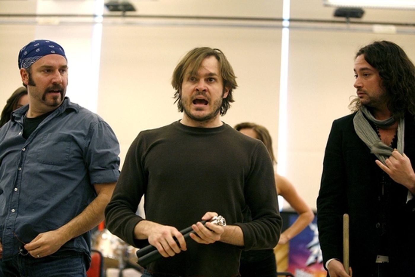 Photo Coverage: 'ROCK OF AGES' First Day of Rehearsal at the New 42nd Street Studios!  Image
