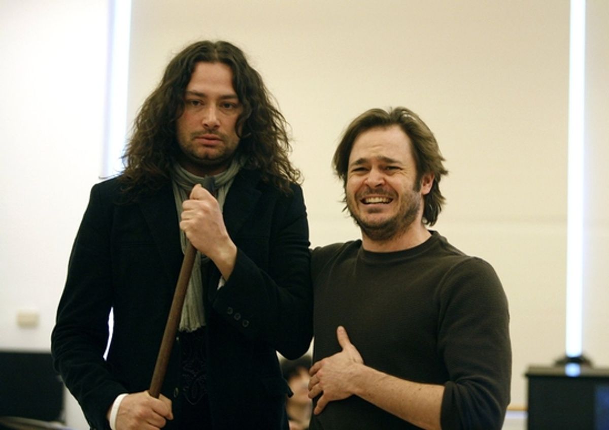 Constantine Maroulis and Mitchell Jarvis

 at 