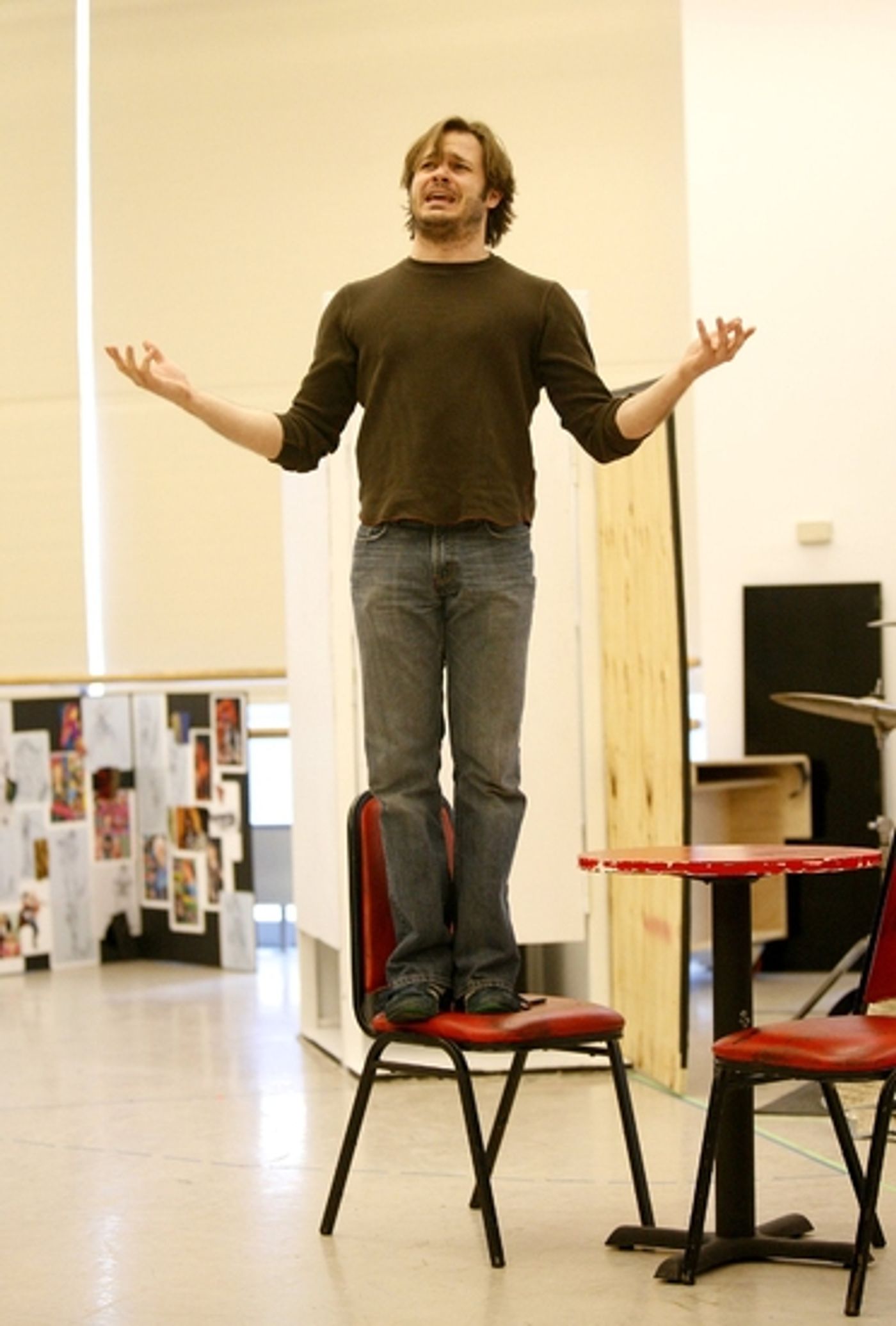 Photo Coverage: 'ROCK OF AGES' First Day of Rehearsal at the New 42nd Street Studios!  Image
