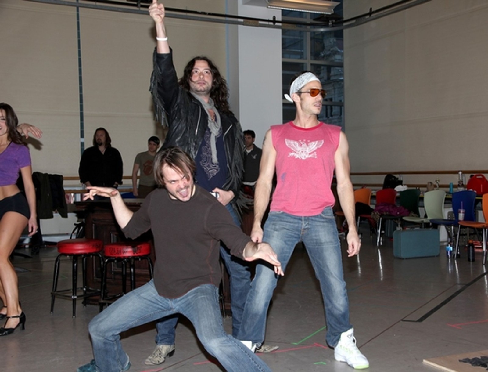 Photo Coverage: 'ROCK OF AGES' First Day of Rehearsal at the New 42nd Street Studios! — photo 30 of 48