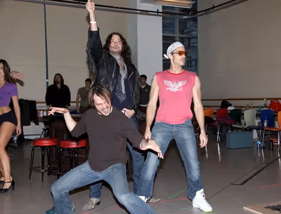Mitchell Jarvis, Constantine Maroulis and James Carpinello

 Photo