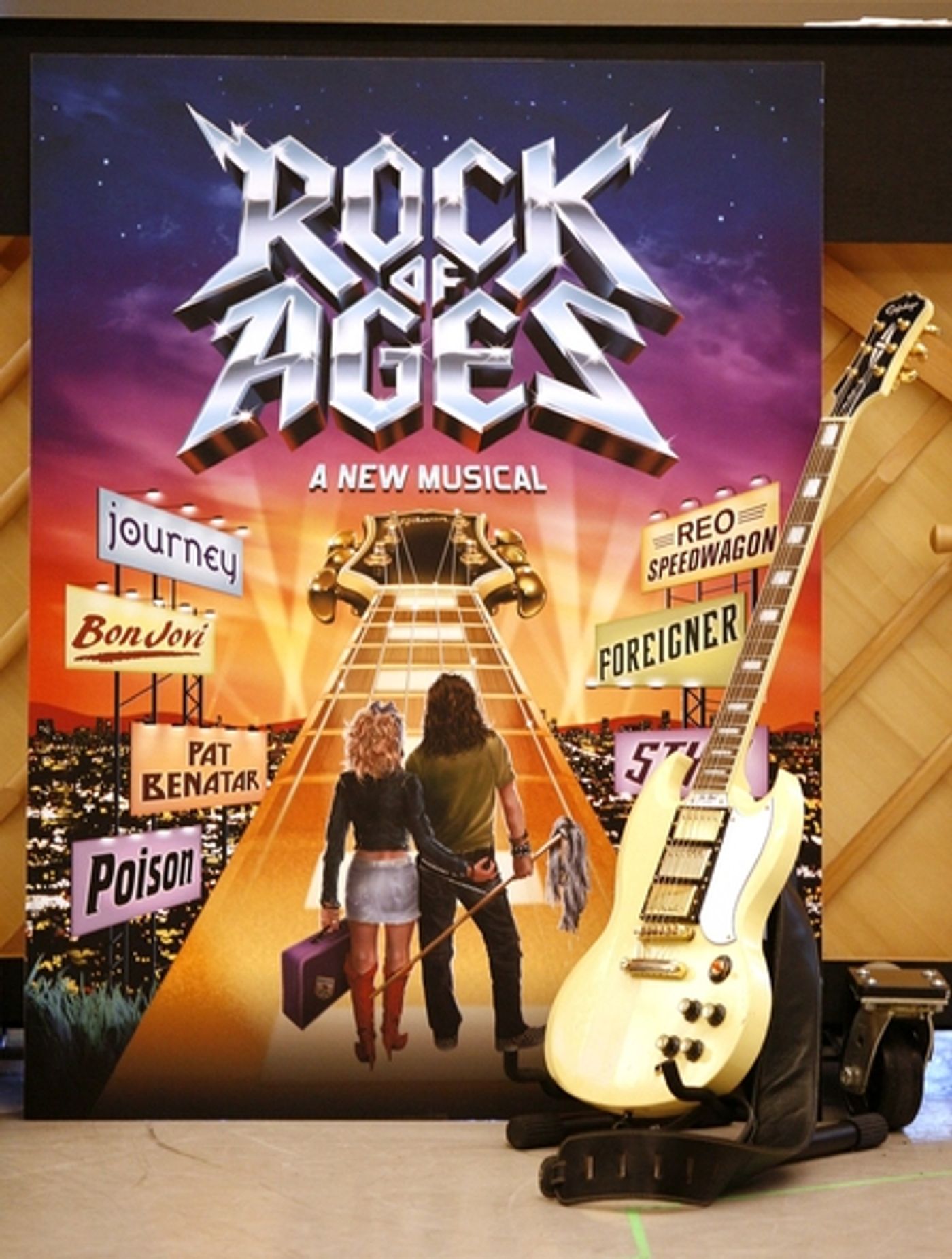 Photo Coverage: 'ROCK OF AGES' First Day of Rehearsal at the New 42nd Street Studios!  Image
