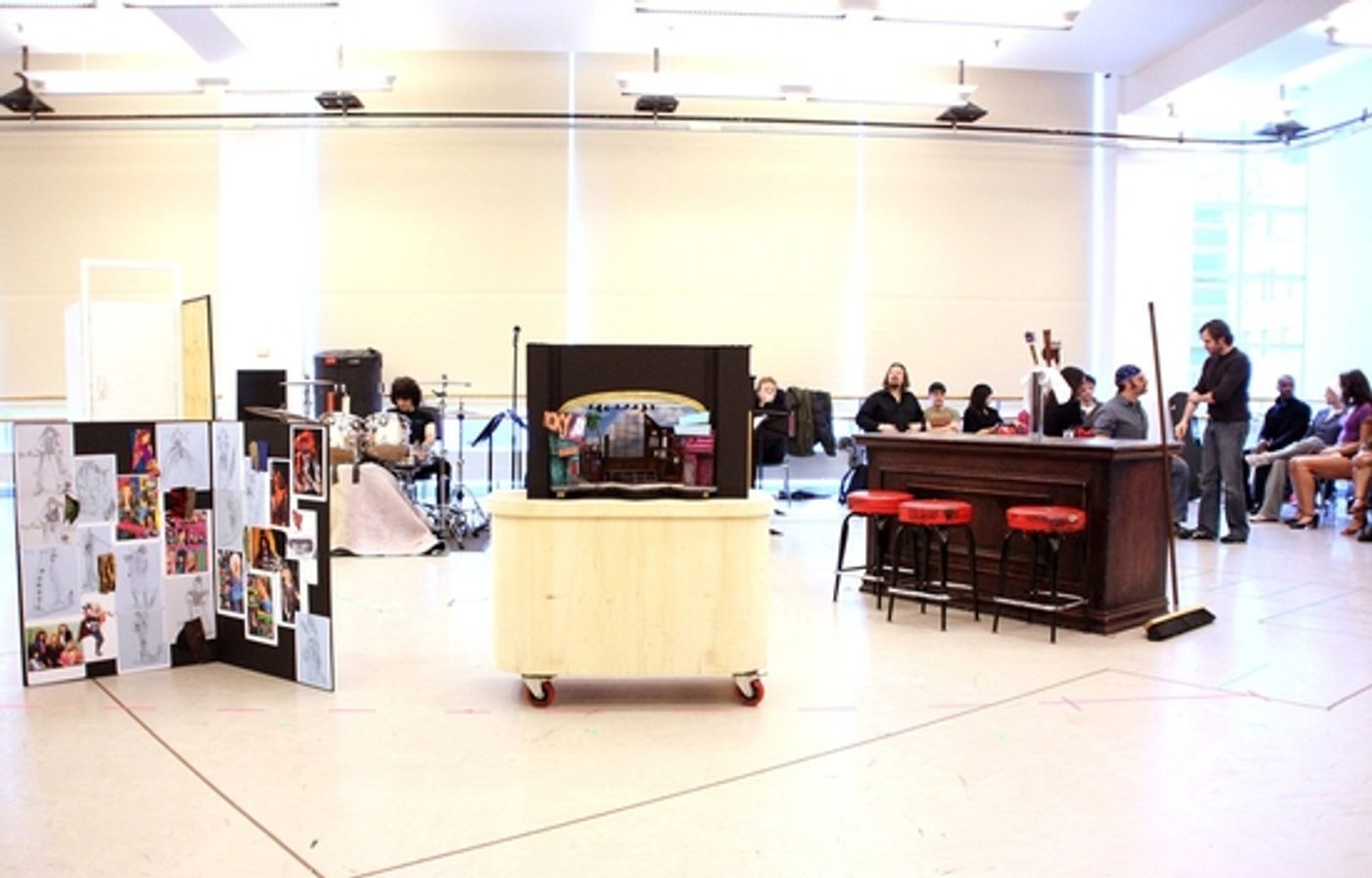 Photo Coverage: 'ROCK OF AGES' First Day of Rehearsal at the New 42nd Street Studios!  Image