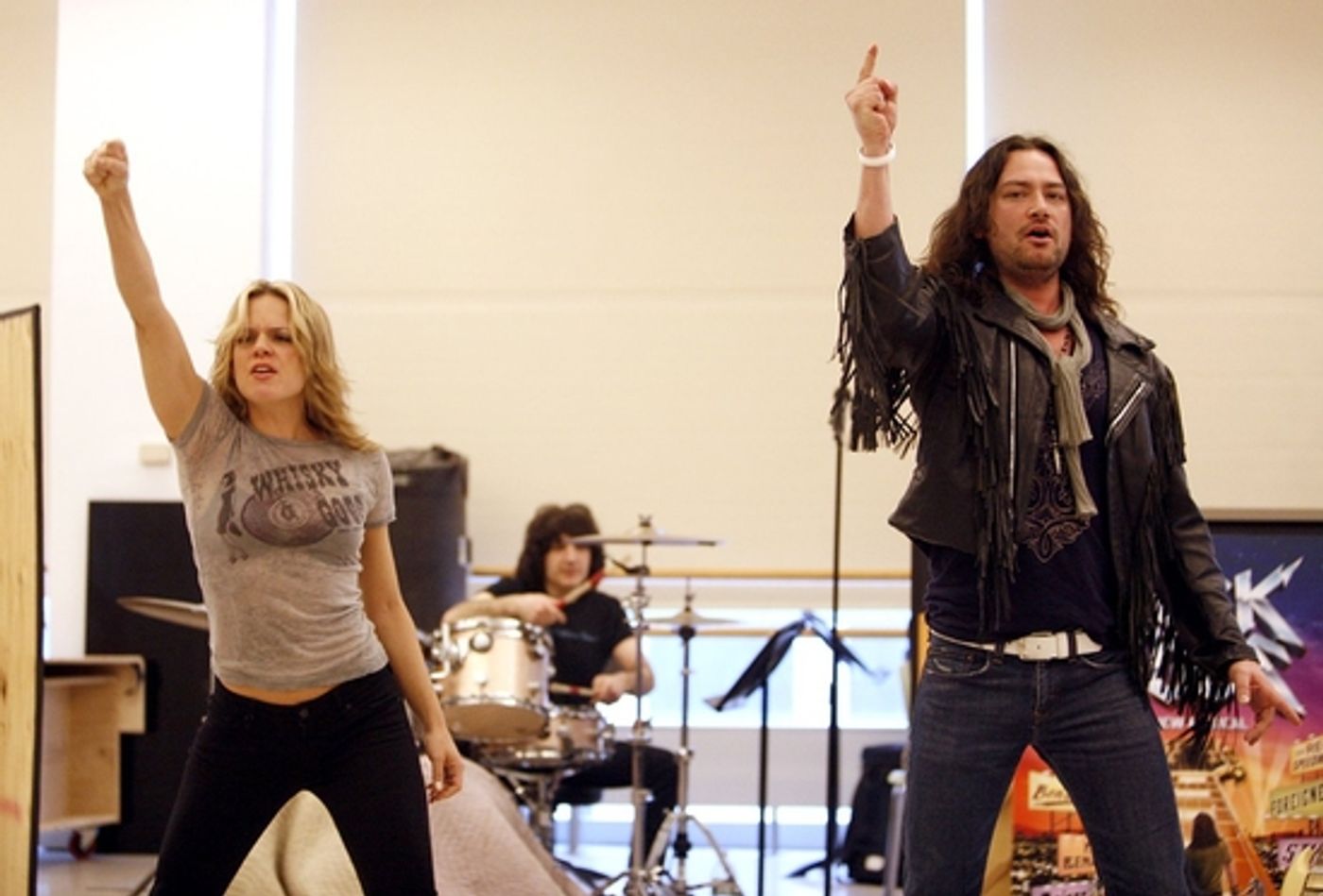 Photo Coverage: 'ROCK OF AGES' First Day of Rehearsal at the New 42nd Street Studios!  Image