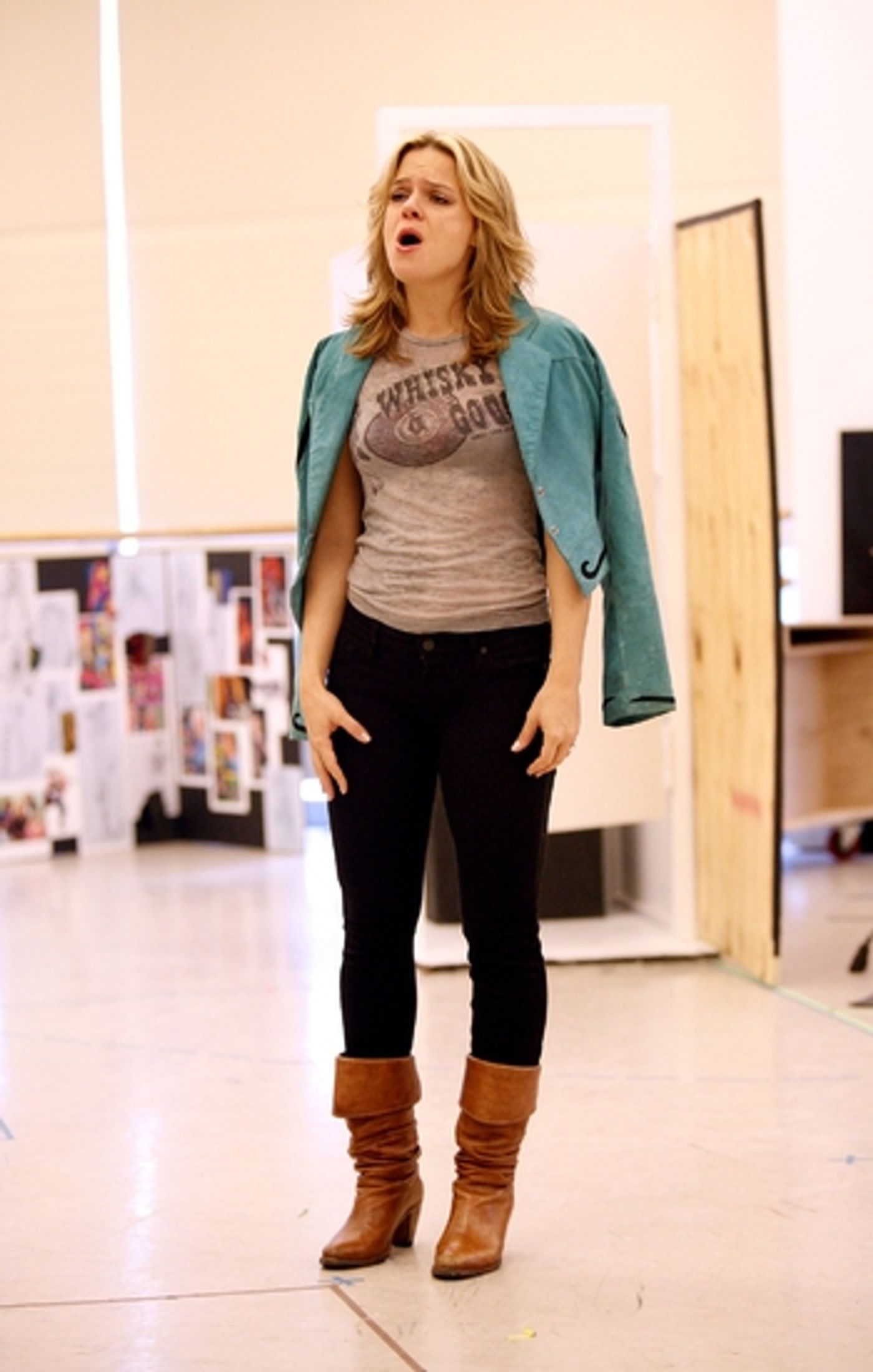 Photo Coverage: 'ROCK OF AGES' First Day of Rehearsal at the New 42nd Street Studios!  Image