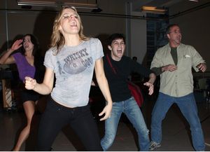 Amy Spanger and cast Photo