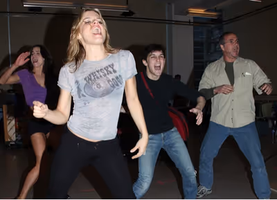 Amy Spanger and cast Photo