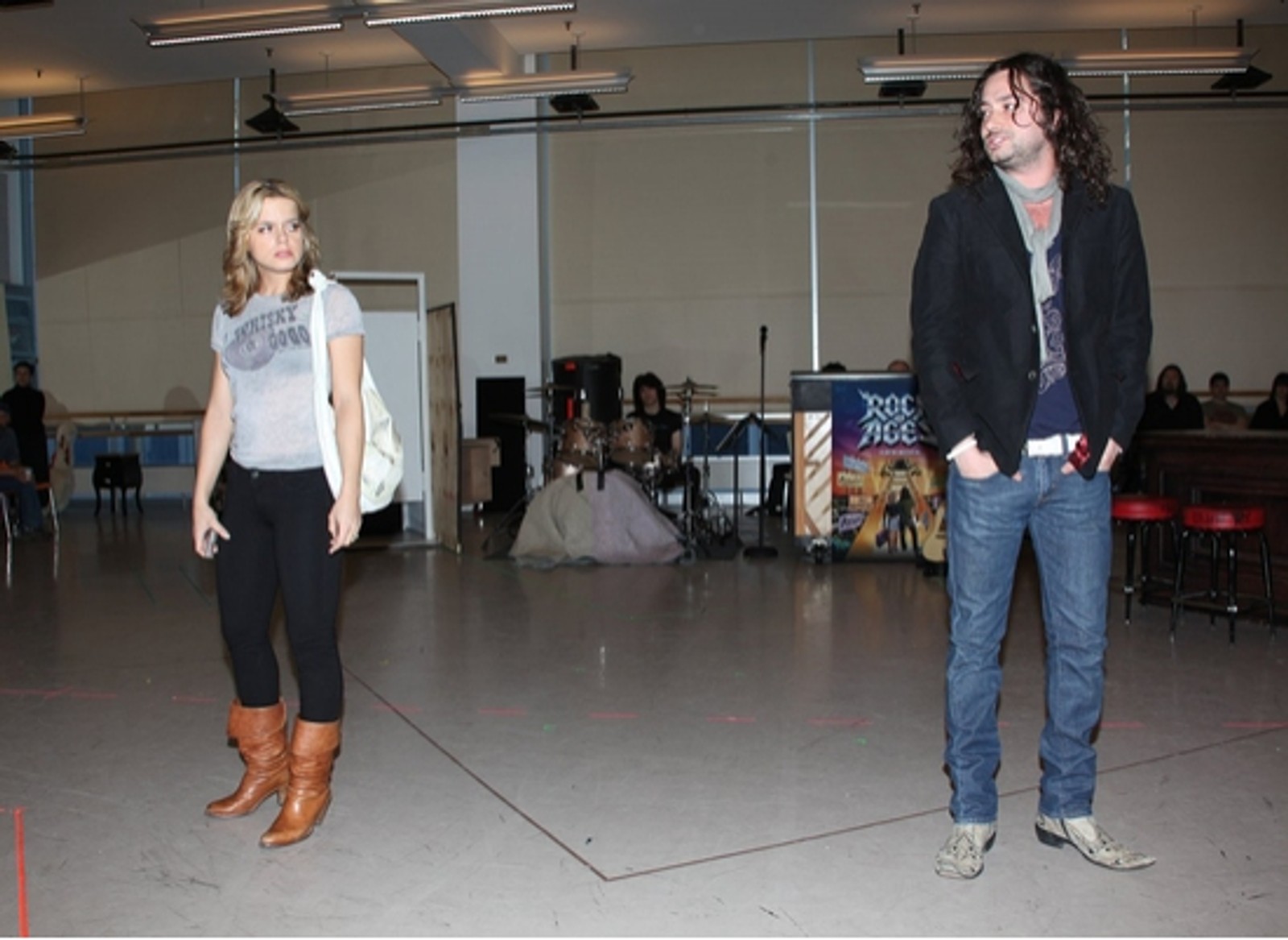 Photo Coverage: 'ROCK OF AGES' First Day of Rehearsal at the New 42nd Street Studios! — photo 31 of 48