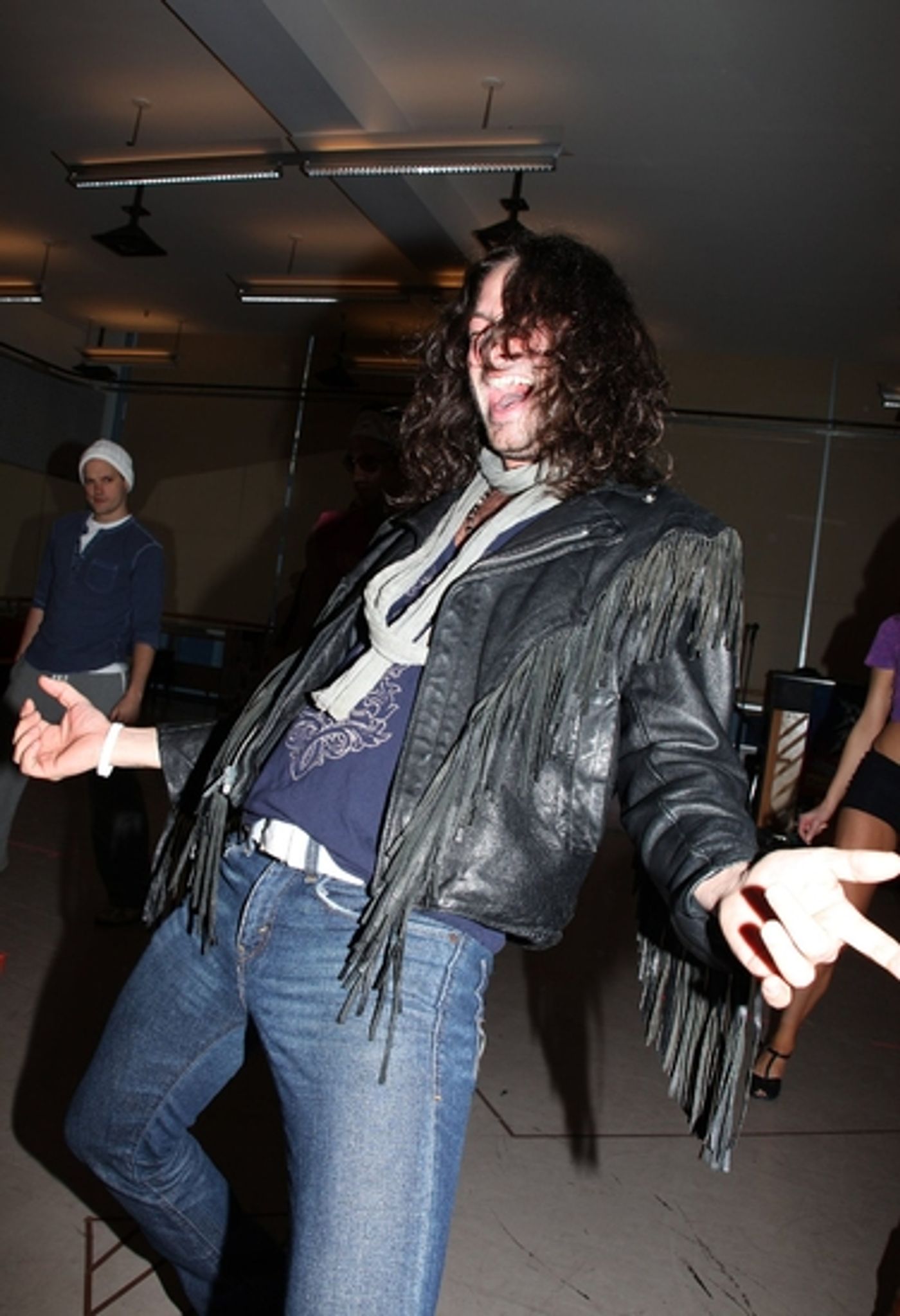 Photo Coverage: 'ROCK OF AGES' First Day of Rehearsal at the New 42nd Street Studios!  Image