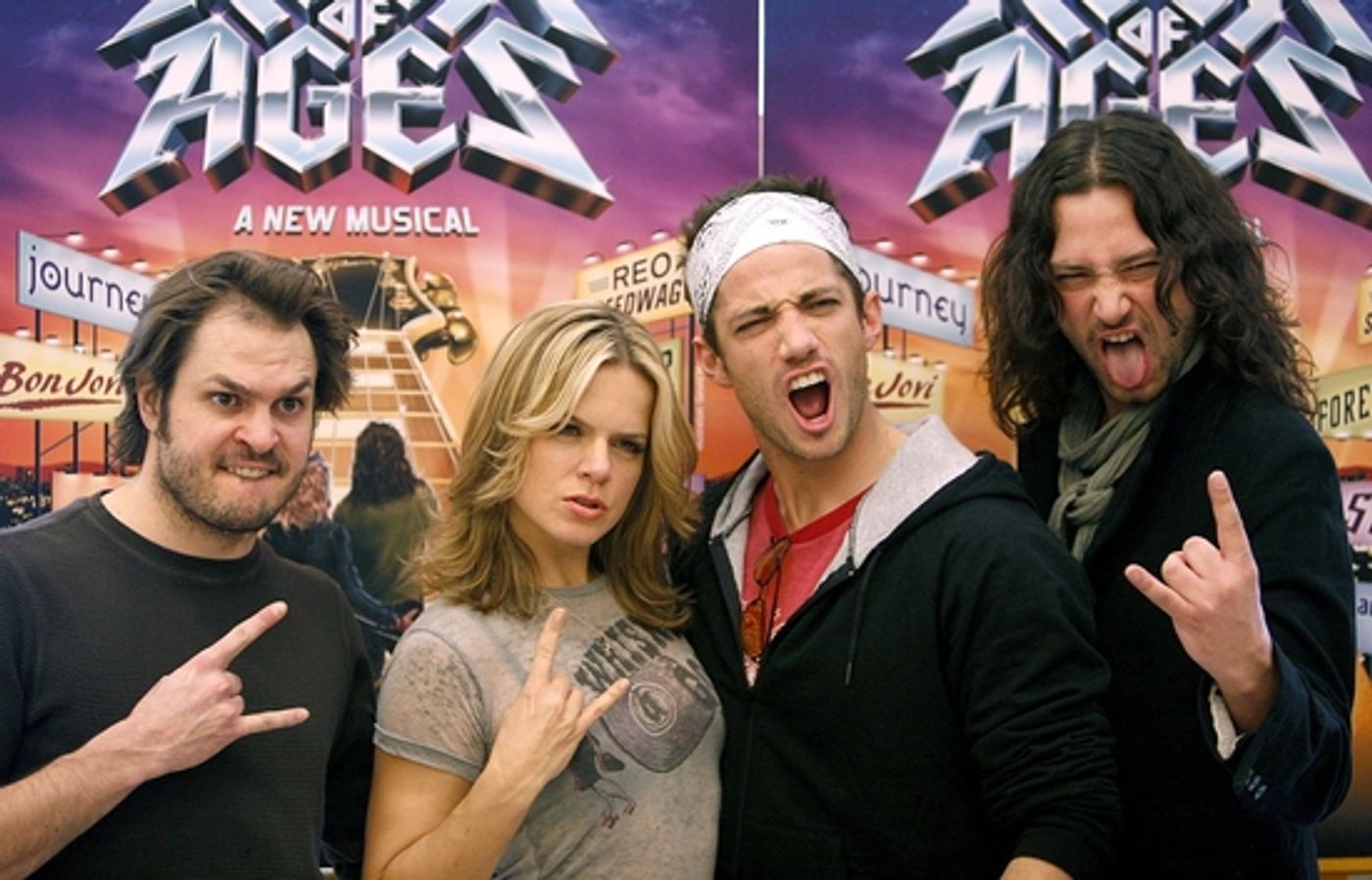 Photo Coverage: 'ROCK OF AGES' Meets the Press  Image