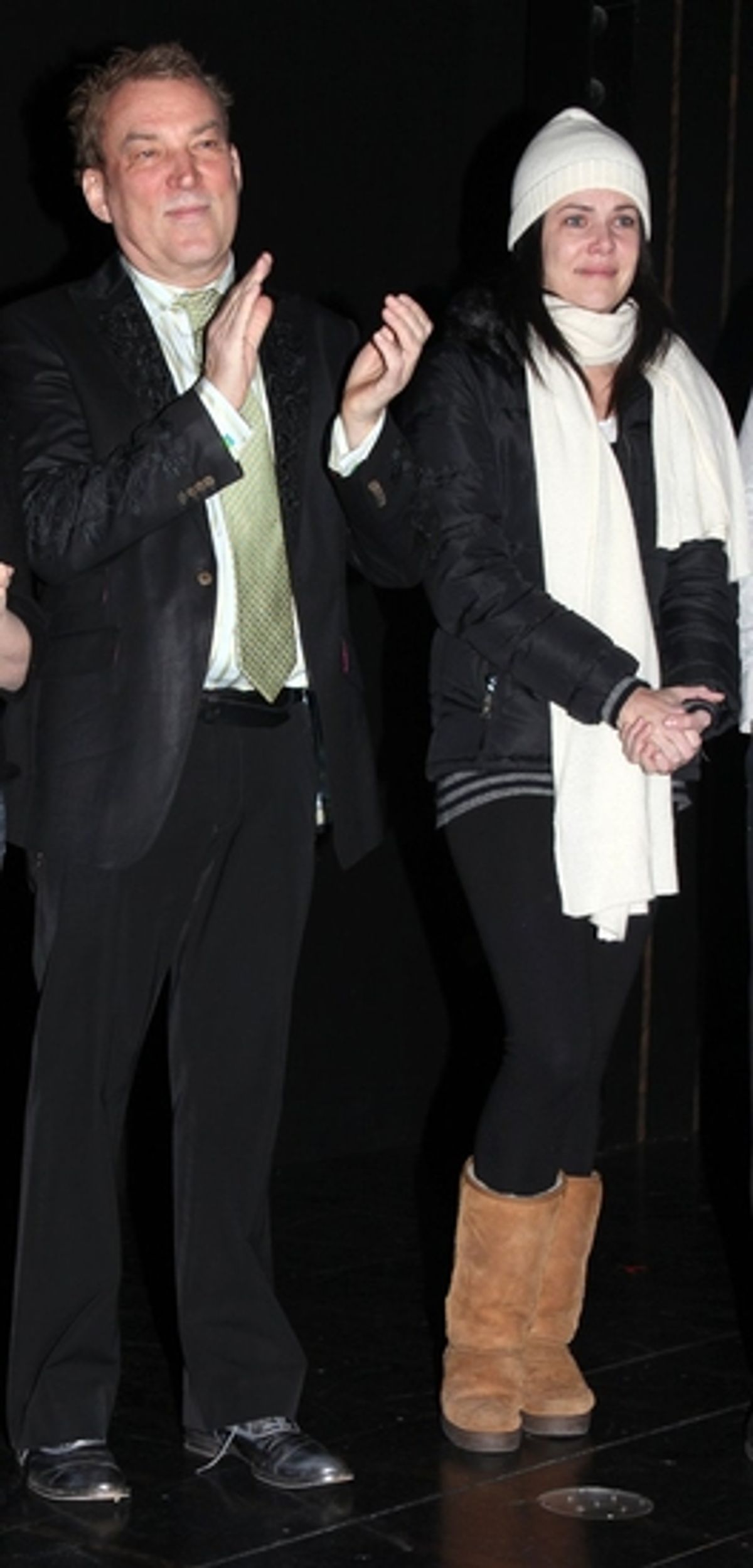 Des McAnuff and Lauren Graham

 at 