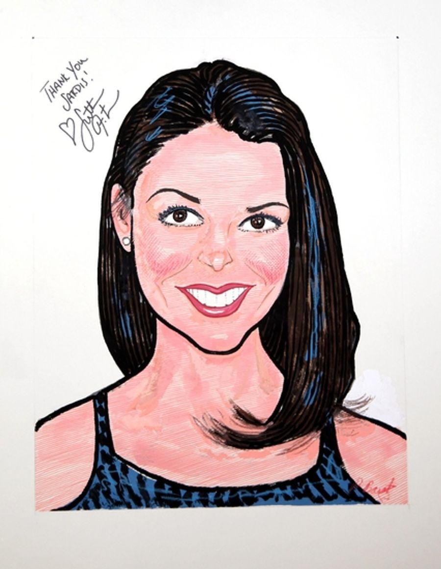 Photo Coverage: Sutton Foster Joins Sardi's Wall Of Fame Image