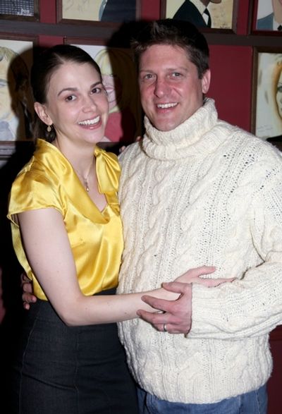 Sutton Foster and Christopher Sieber

 Photo