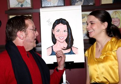 Edward Hibbert and Sutton Foster Photo