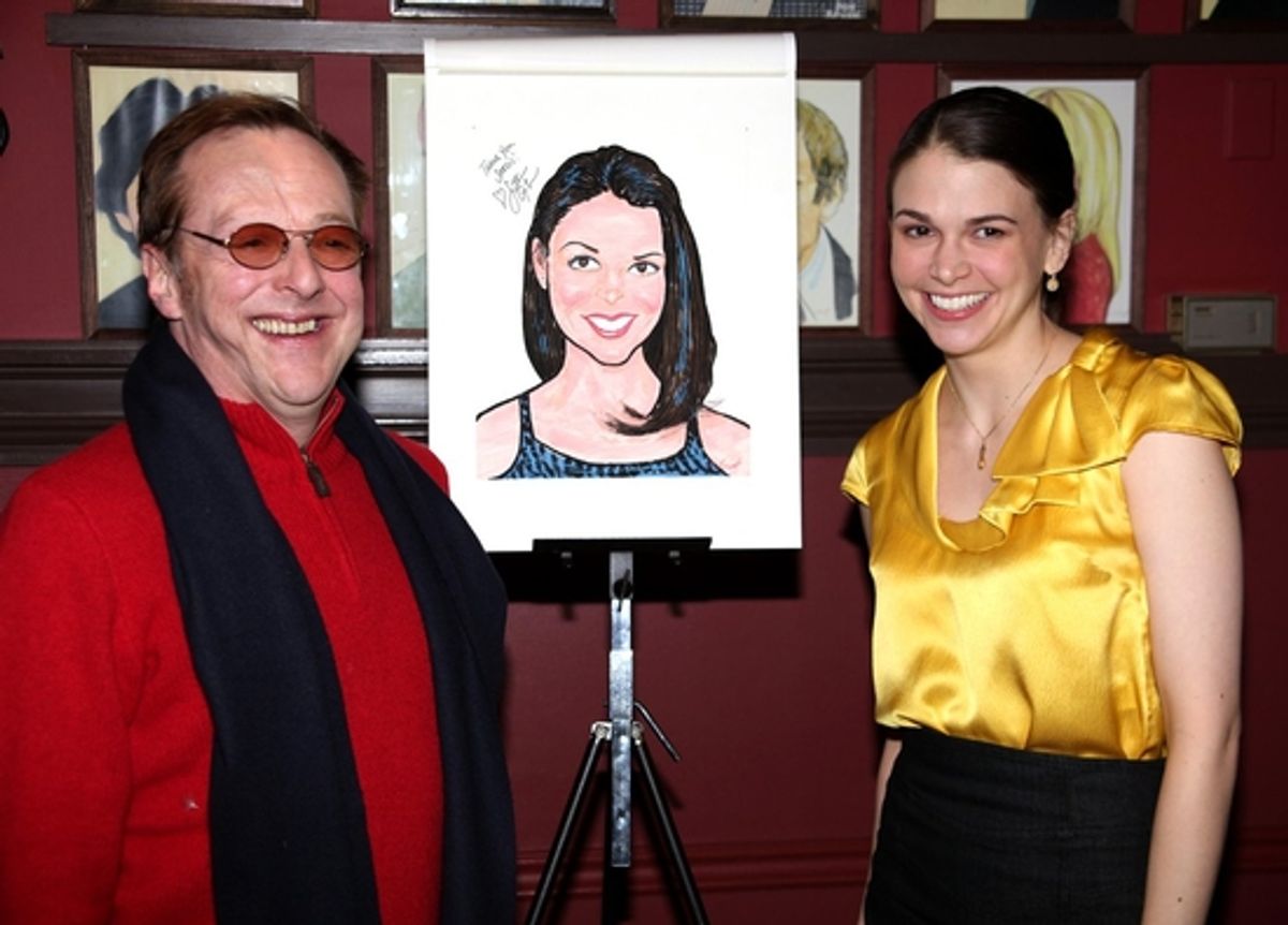 Edward Hibbert and Sutton Foster at 