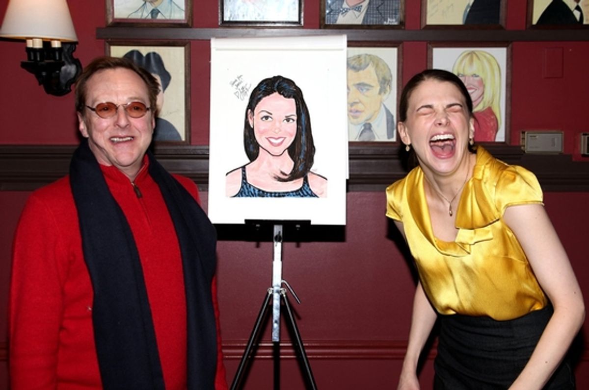 Edward Hibbert and Sutton Foster

 at 