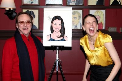 Edward Hibbert and Sutton Foster

 Photo