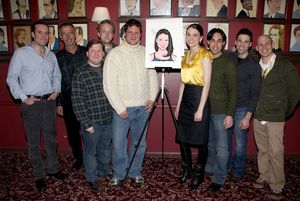 Chris Hoch, guest, David Lindsay-Abaire, David M. Vaughn, Christopher Sieber, Sutton  Photo