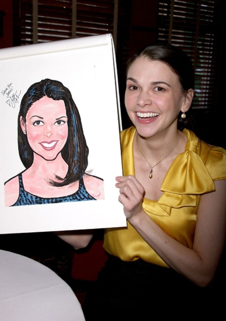 Photo Coverage: Sutton Foster Joins Sardi's Wall Of Fame Image
