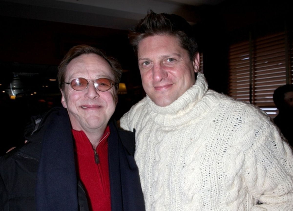 Edward Hibbert and Christopher Sieber

 at 