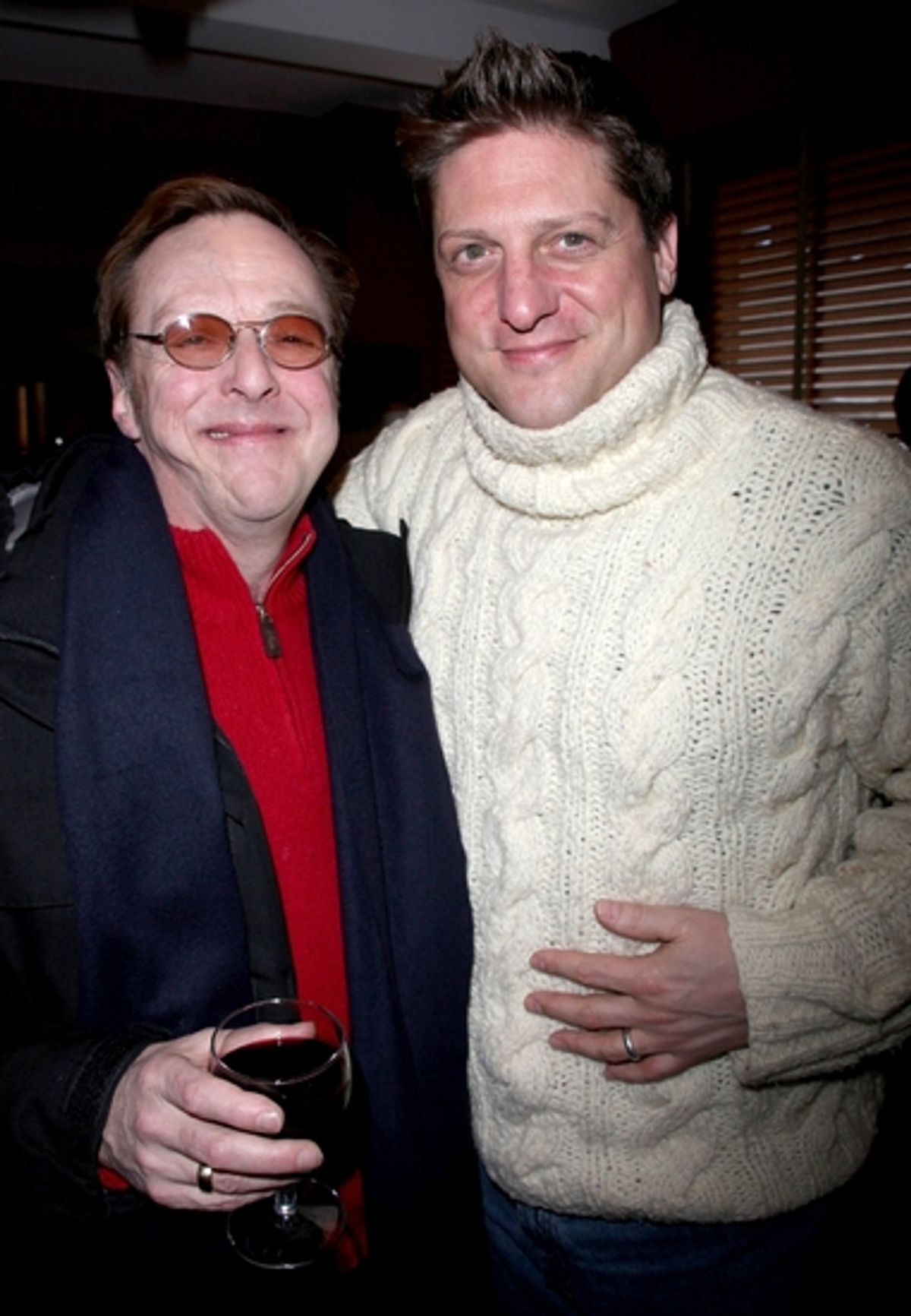 Edward Hibbert and Christopher Sieber at 