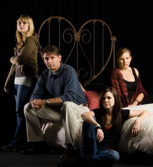 Taylor Coffman, Christian Lebano, Amber Hamilton and Emily Morrison Photo