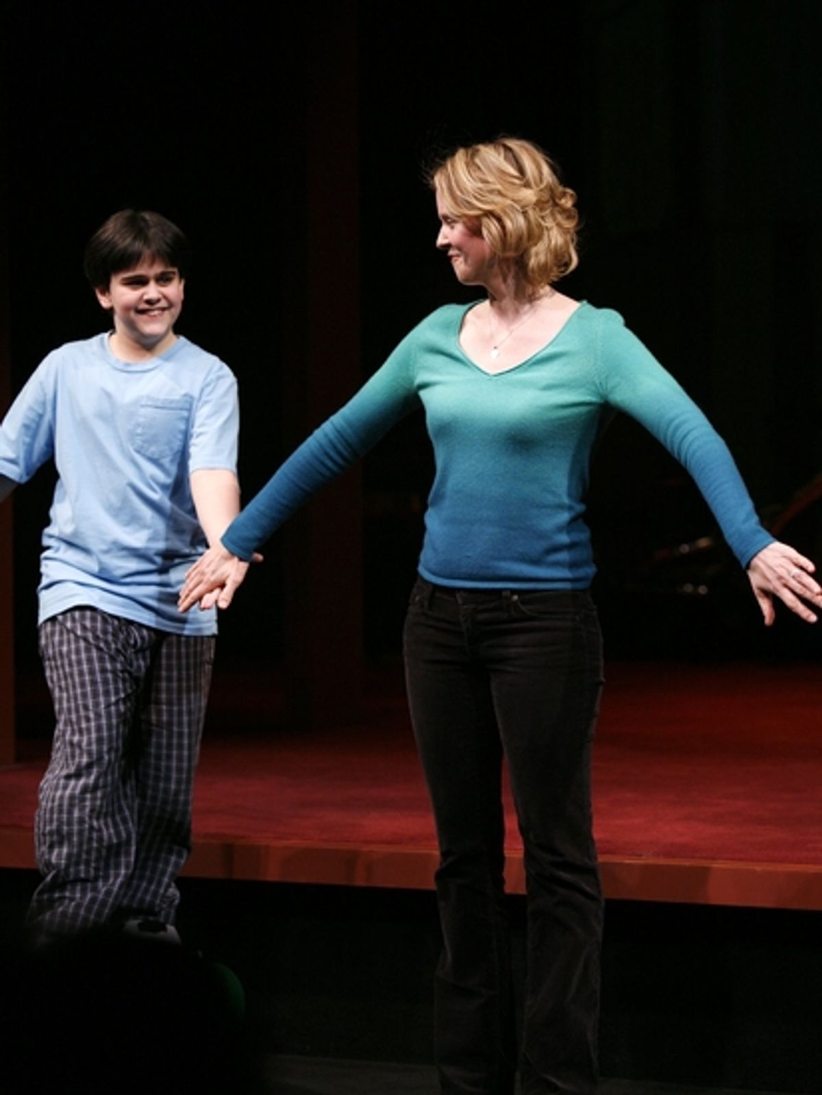 Matthew Gumley and Cynthia Nixon

 at 