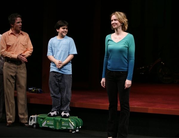 Peter Benson, Matthew Gumley and Cynthia Nixon

 Photo