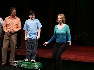 Peter Benson, Matthew Gumley and Cynthia Nixon Photo