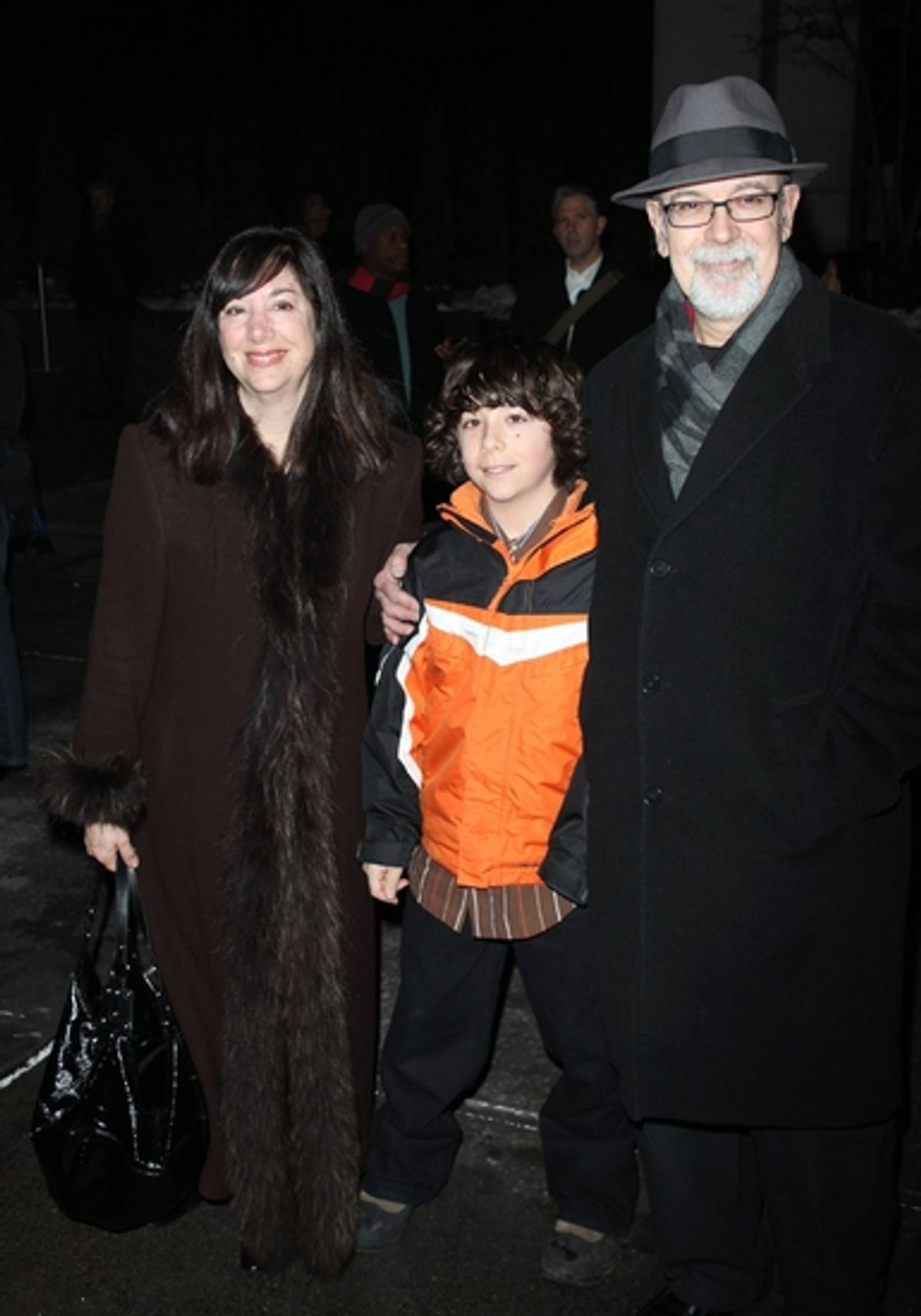 Lisa Loomer, Marcello and Joe Romano

 at 