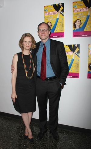 Cynthia Nixon and Mark Brokaw

 Photo