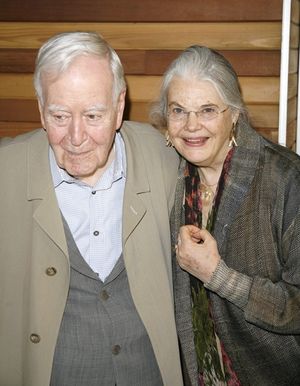 Horton Foote and Lois Smith

 Photo